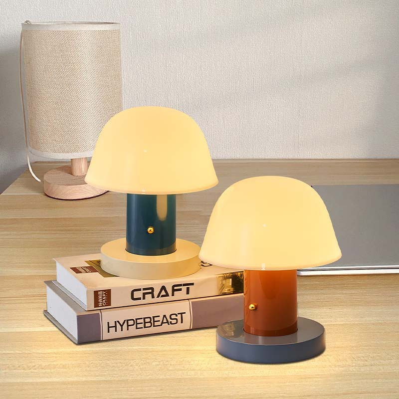Elegant svampebordlampe til stemningsfuld belysning Bordlamper Tech Butik