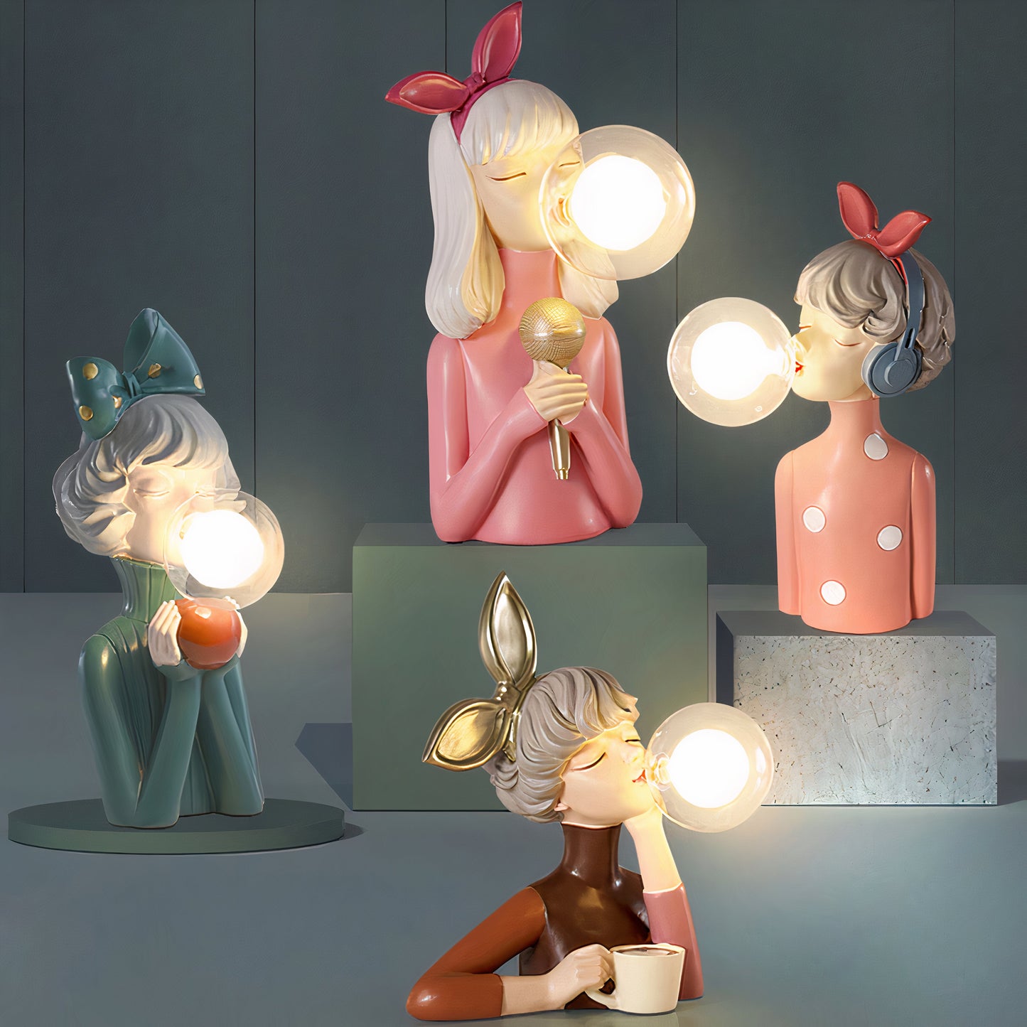 Håndværkersøstre Bordlampe – Håndlavet Elegance til Enhver Indretning table lamp Tech Butik