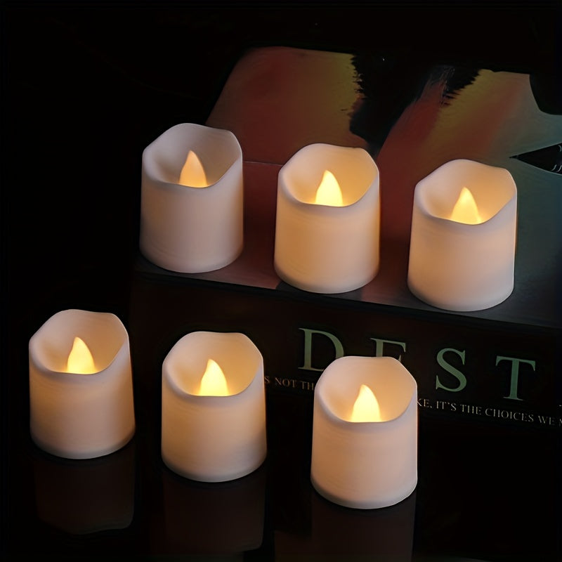 Flammefri LED Te-lys – Multipakke til Hjemmeindretning & Begivenheder Flameless lys Tech Butik