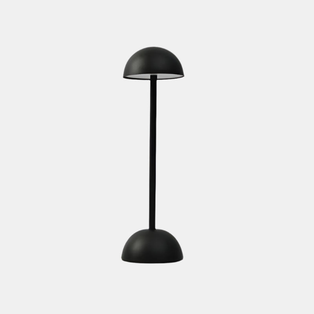 Genopladelig LED-svampe-bordlampe til moderne natlys Bordlamper Tech Butik Sort