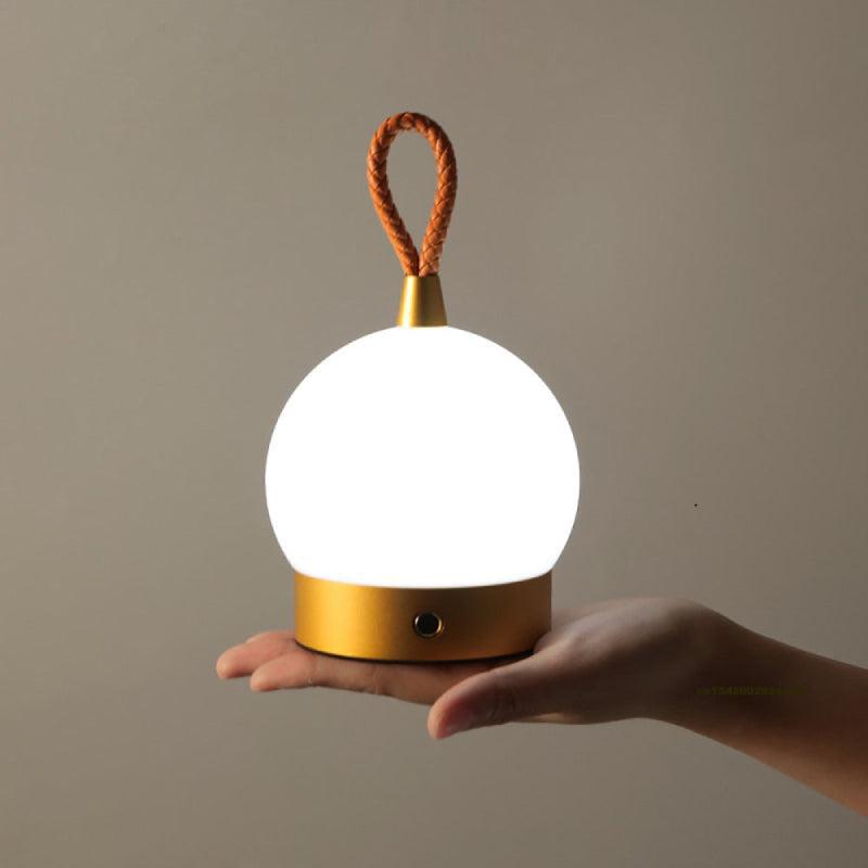 Genopladelig LED Bordlampe til Moderne Rum Bordlamper Tech Butik