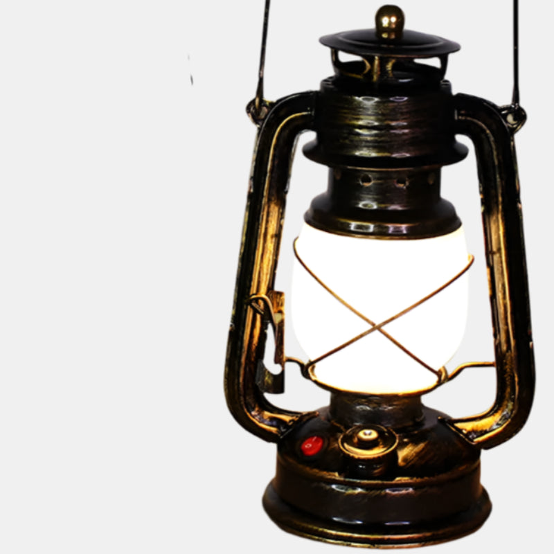Genopladelig LED Campinglygte med Justerbar Lysstyrke Bordlamper Tech Butik A Kold hvid