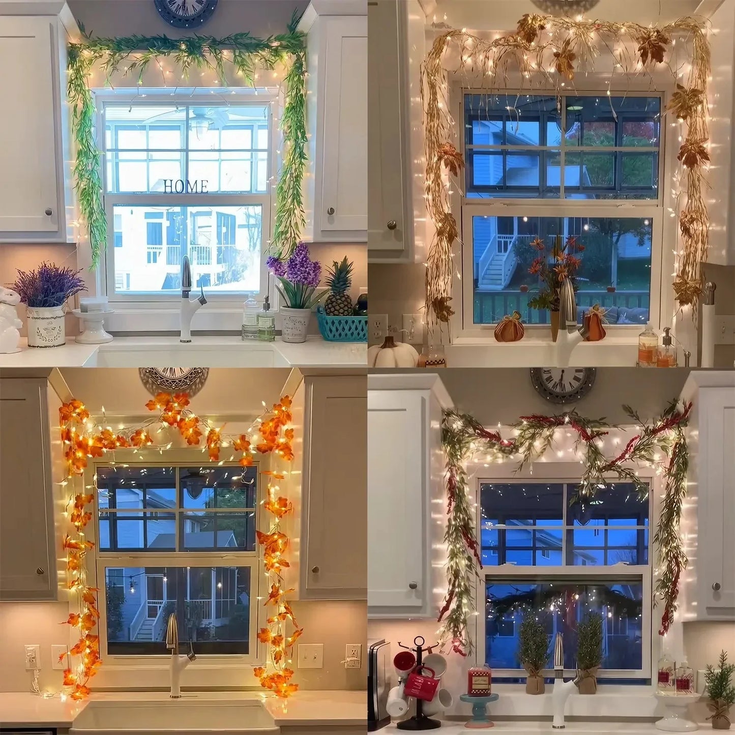 Glimrende Charm LED Guirlander Væglampe – Fortryllende Glød & Festlig Elegance home decor Tech Butik