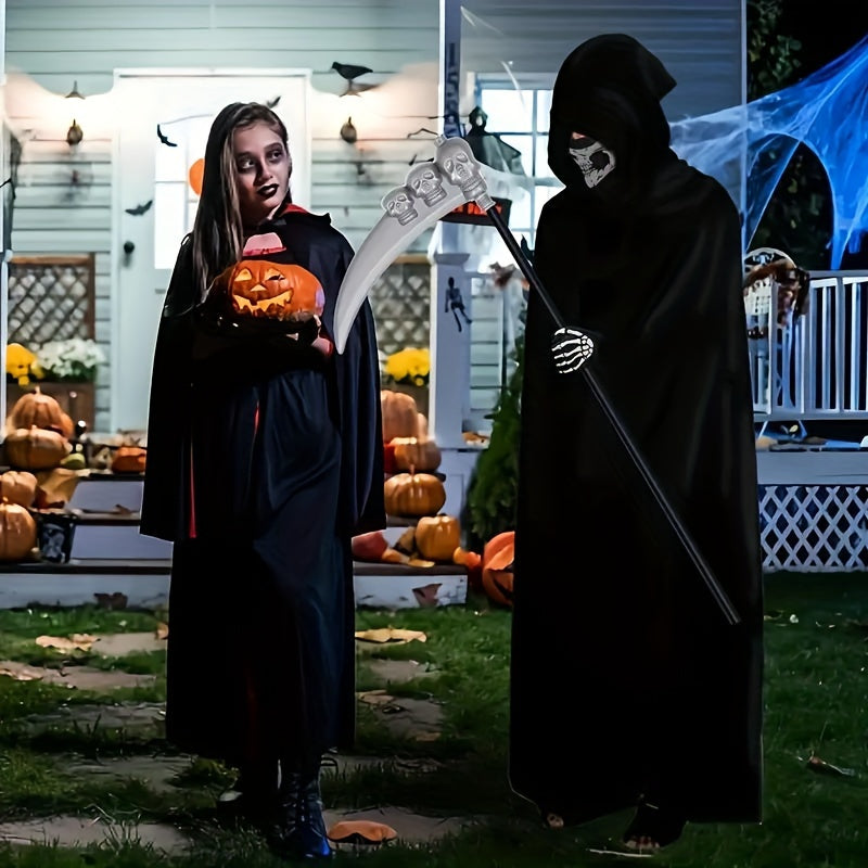 Dødens Skygge Grim Reaper Kostume – Skræmmende Halloween-tøj Kostumer Tech Butik