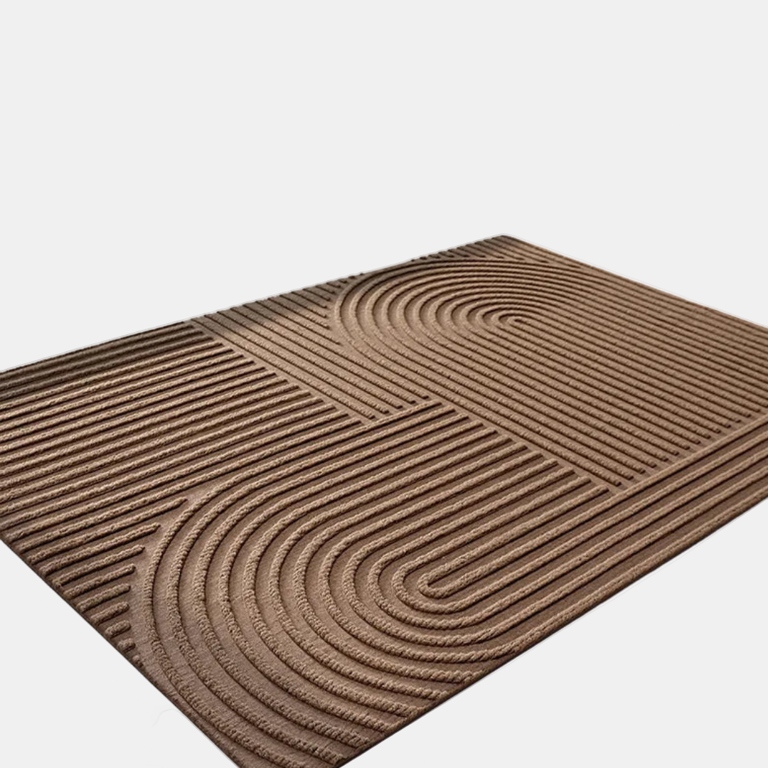 Gummimåtte – Skridsikker, Vandabsorberende & Let at Vedligeholde Gulvmåtter og tæpper Tech Butik Brun A 45cm x 75cm