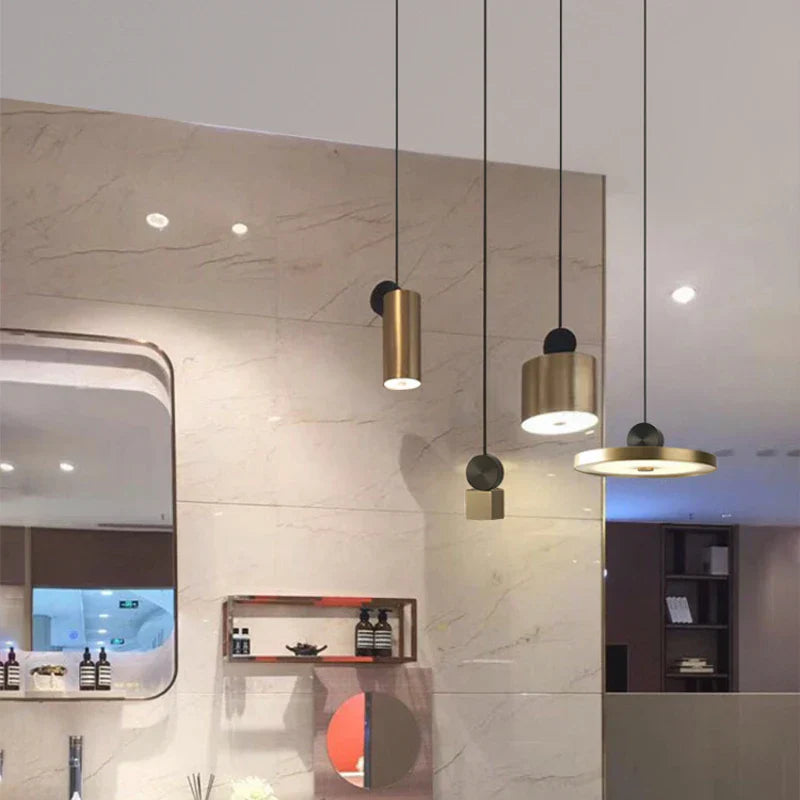Kreativ LED Pendellampe – Moderne Design til Indendørs Stemning Lamps & Lighting Tech Butik