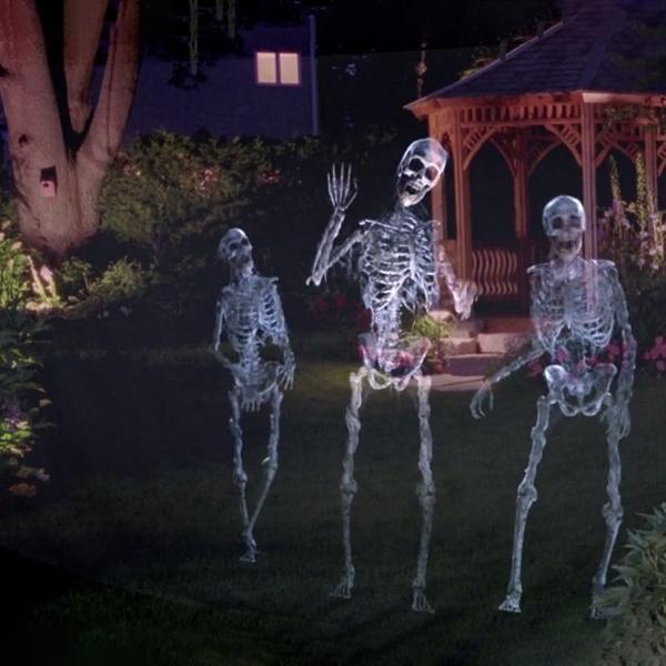 Halloween Projektor – Realistiske Holografiske Scener til Indendørs & Udendørs Brug Sæsonbestemt dekoration Tech Butik