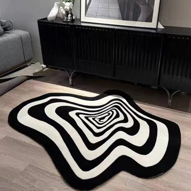 Tekstureret Tuftet Tæppe – Unikt Design til Ethvert Rum Tæpper Tech Butik 60x90cm