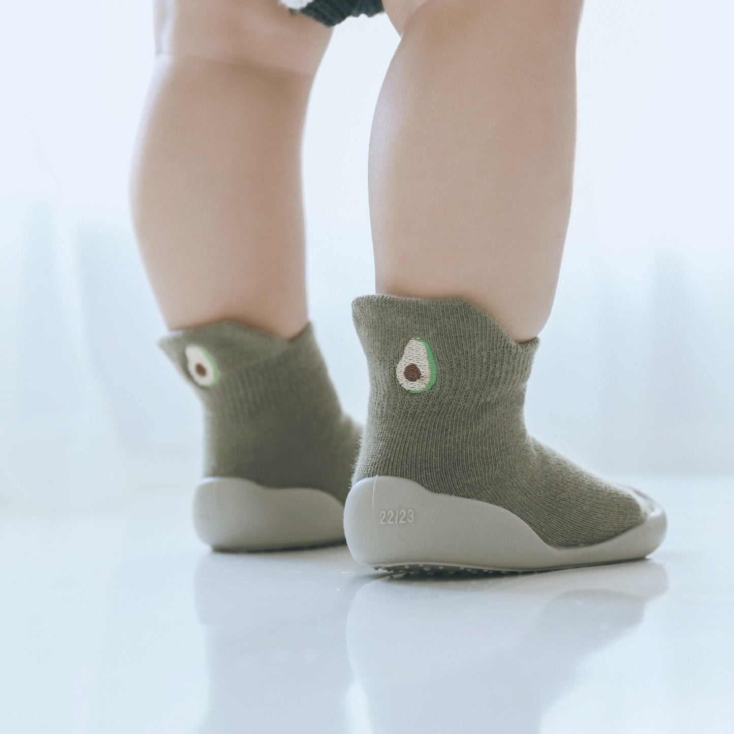 Børnesko – Bløde, Skridsikre og Komfortable til De Første Skridt Baby & Toddler Shoes Tech Butik Avocado 7 til 12 måneder