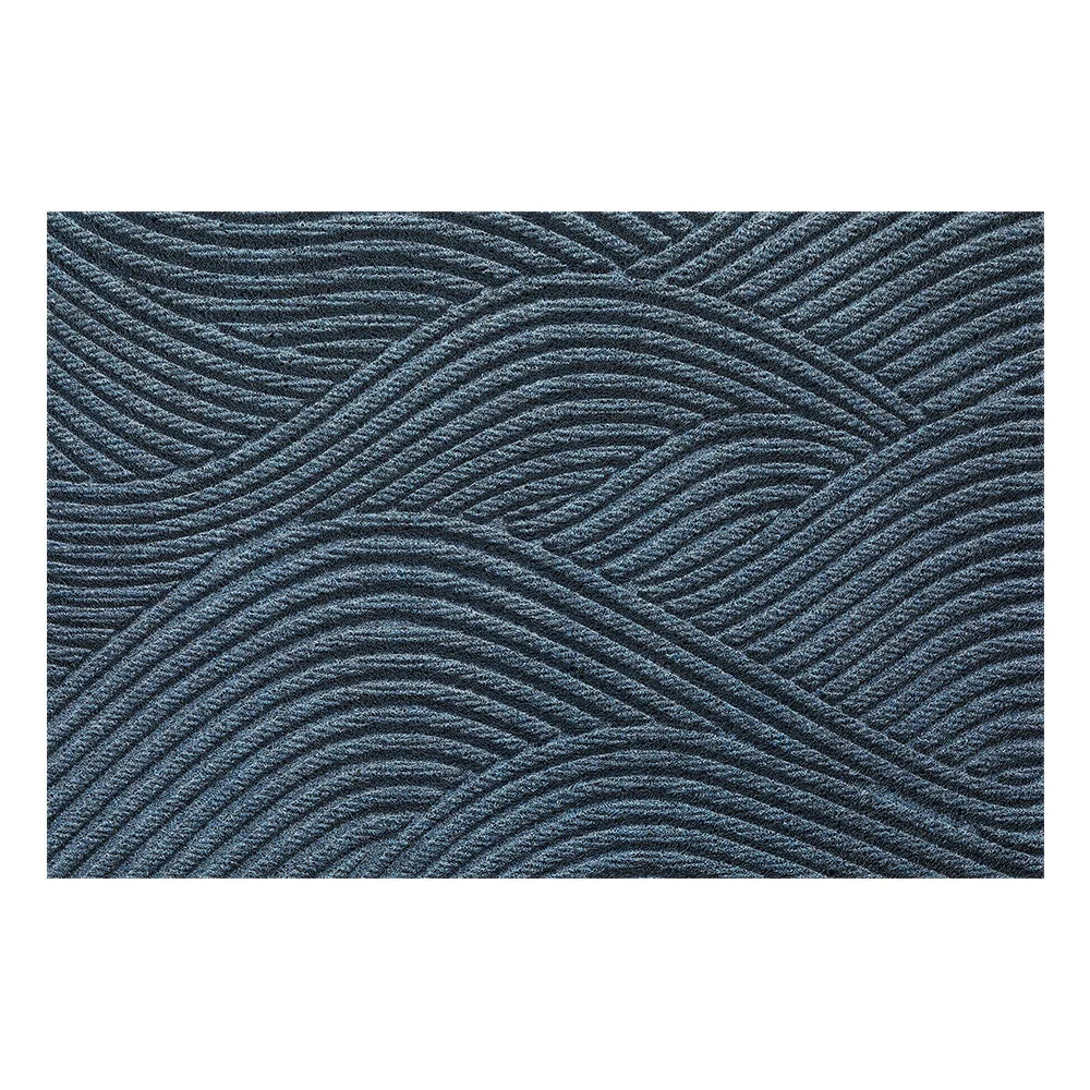 Holdbar Antislip Dørmåtte til Indendørs og Udendørs Brug - Effektiv Rengøring Dørmåtte Tech Butik Blå 45x75cm
