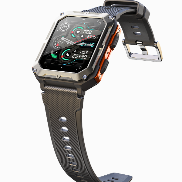 Holdbar Smartwatch til Hverdag og Udendørs Brug Smart Watch Tech Butik