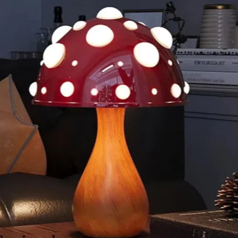 Hyggelig Svampeformet Lampe til Dekorativ Stemning Børnelamper Tech Butik Kornet