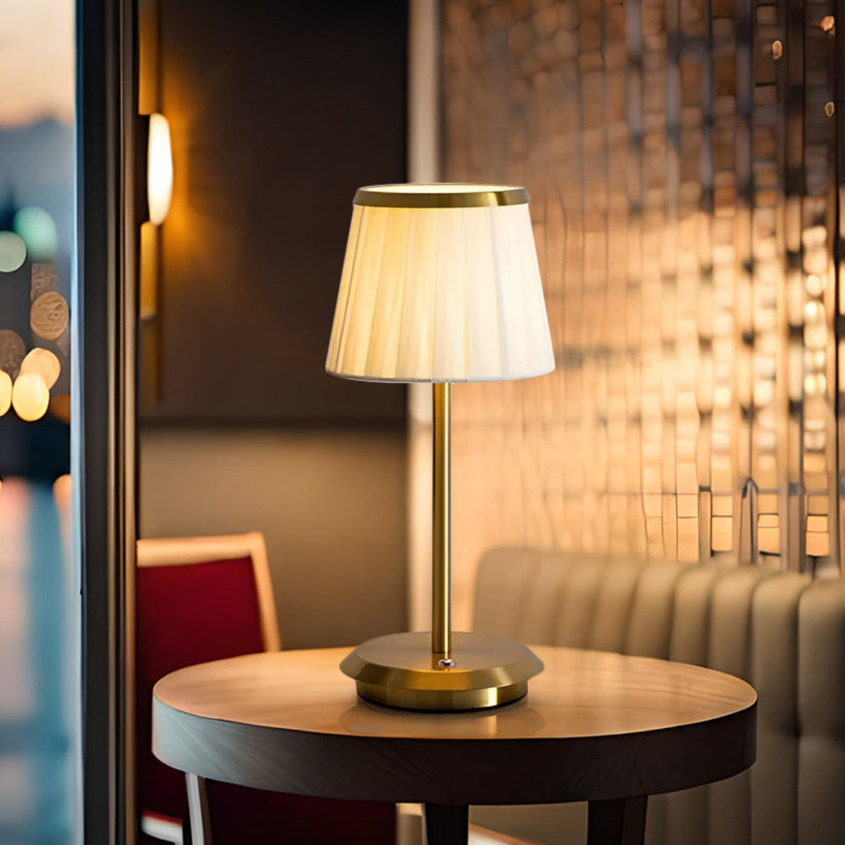 Klassisk Elegance Bordlampe til Alsidig Belysning Bordlamper Tech Butik Sølv