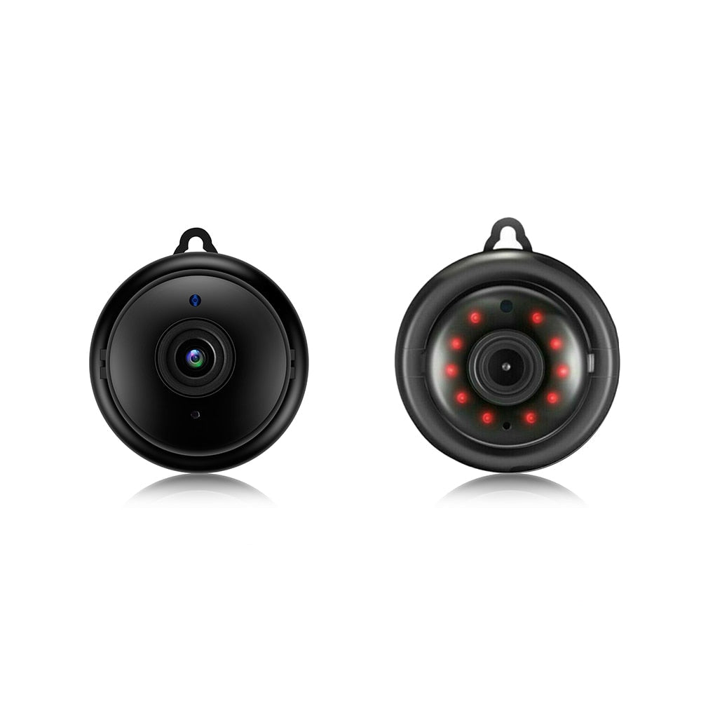 Kompakt 1080p WiFi Mini Overvågningskamera med Nattesyn Kamera Tech Butik