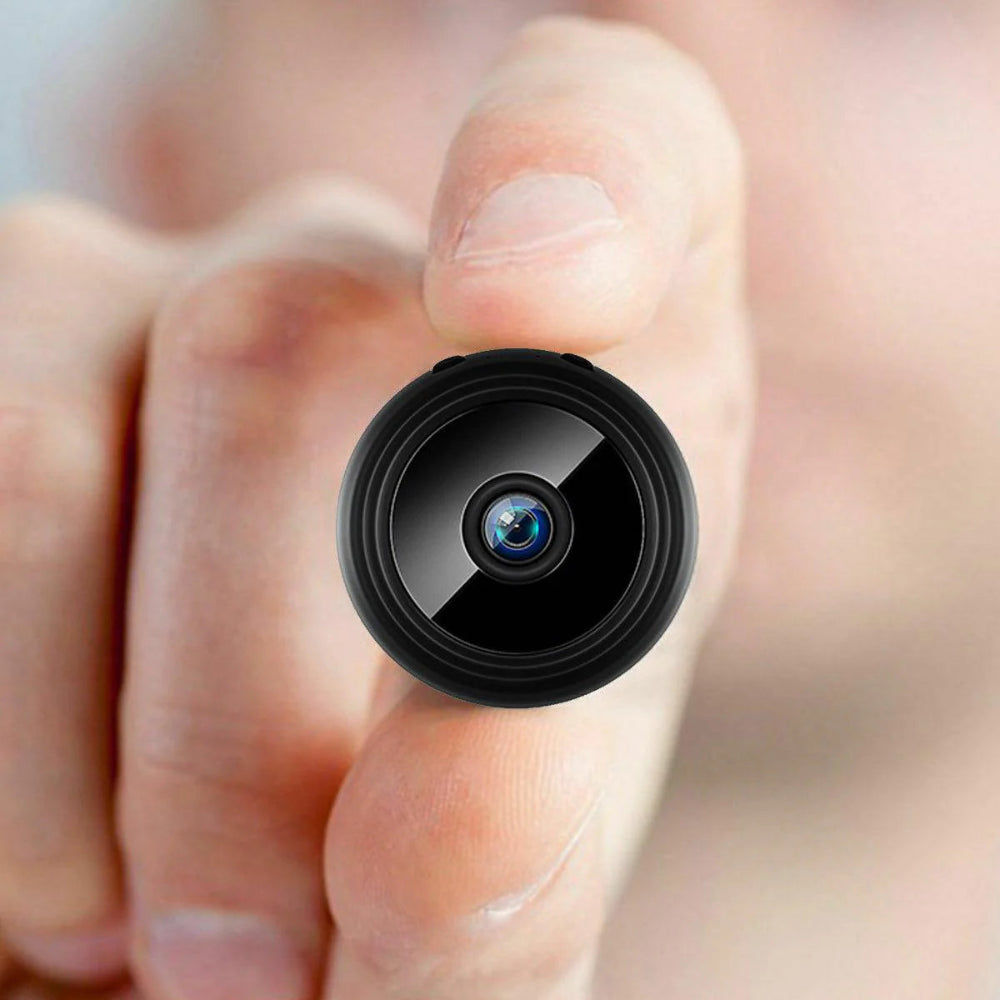 Kompakt 1080p WiFi Mini Overvågningskamera med Nattesyn Kamera Tech Butik