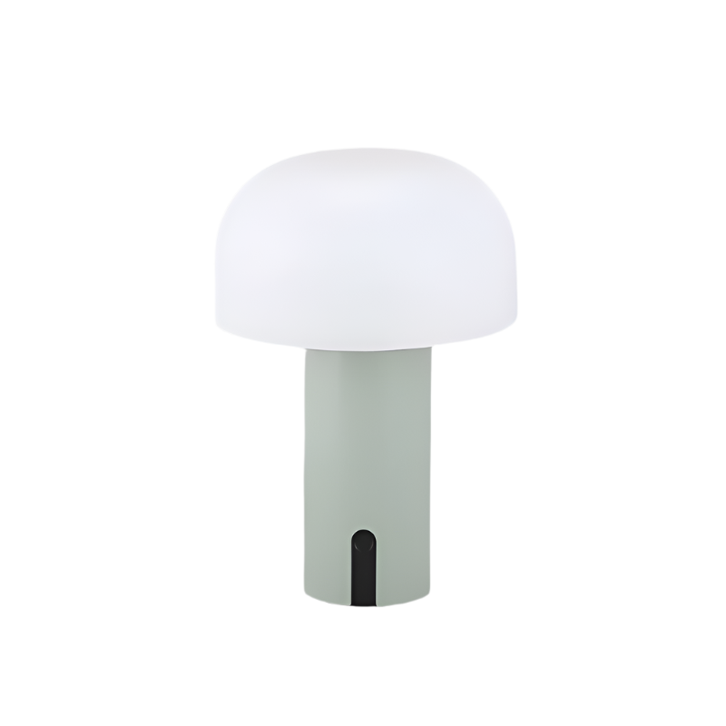 Kompakt LED Bordlampe i Svampeform med Blød Stemningsbelysning Bordlamper Tech Butik Grøn A