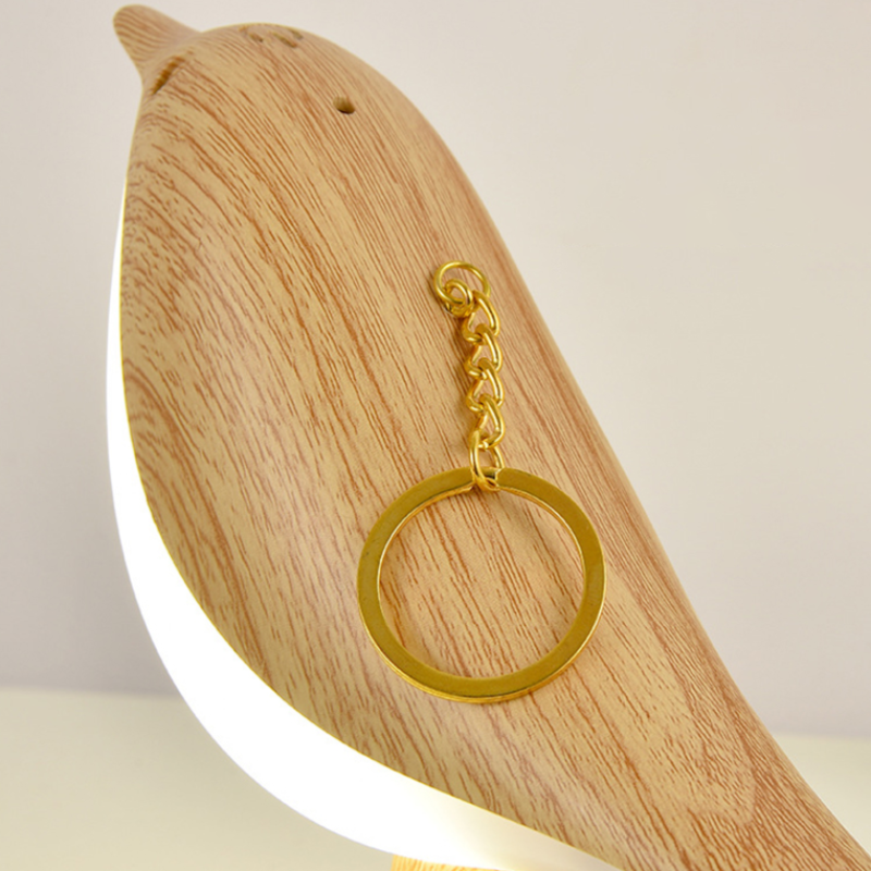 Kreativ Genopladelig LED Natlampe i Fugleform Lamp Tech Butik
