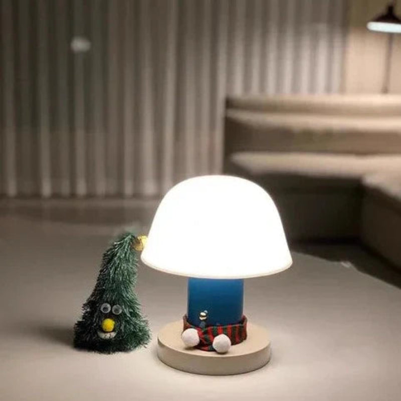 Kreativ Svampeformet LED Bordlampe til Hyggelig Boligindretning Bordlamper Tech Butik