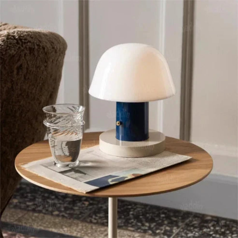 Kreativ Svampeformet LED Bordlampe til Hyggelig Boligindretning Bordlamper Tech Butik