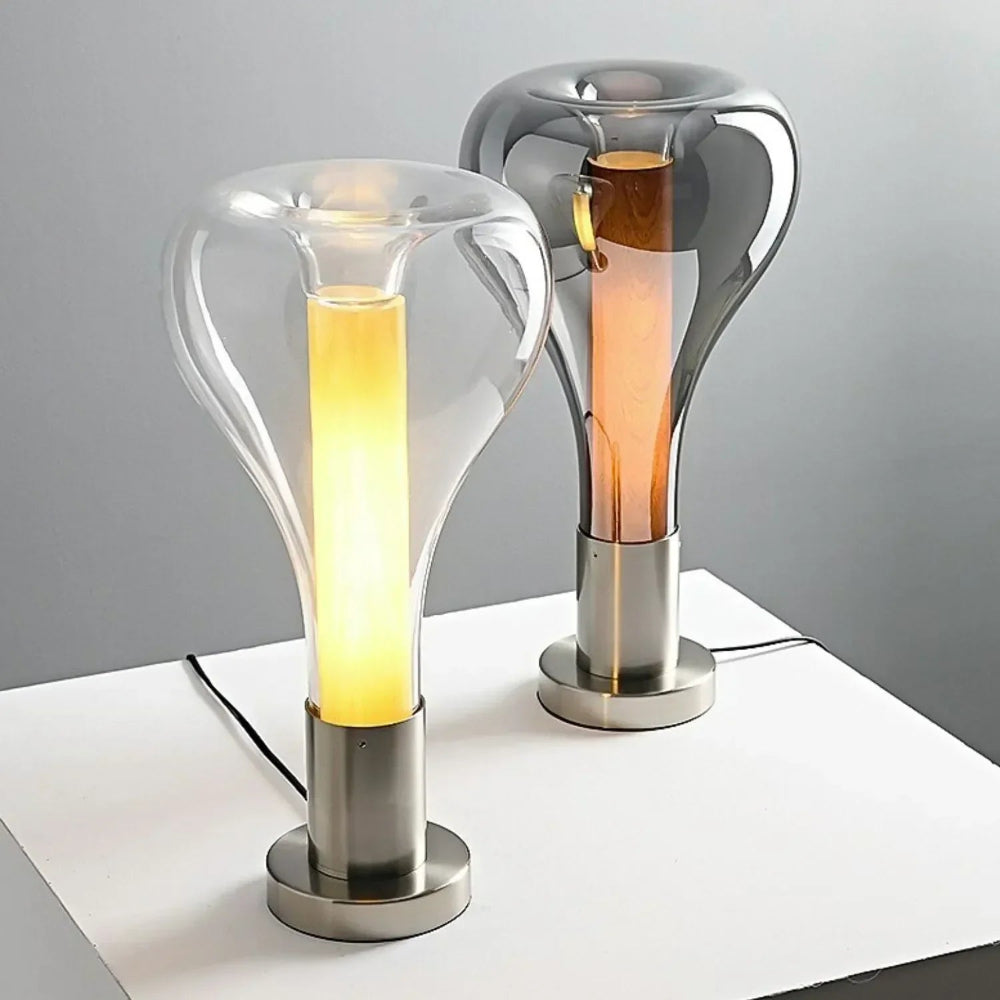 Kunstnerisk LED Bordlampe med Flydende Lysdesign Bordlamper Tech Butik