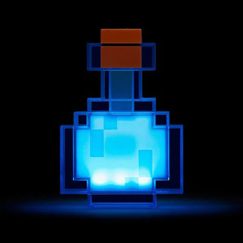 Diamantsværd Lygte – LED-lampe til gamere & Minecraft-fans Lamper Tech Butik