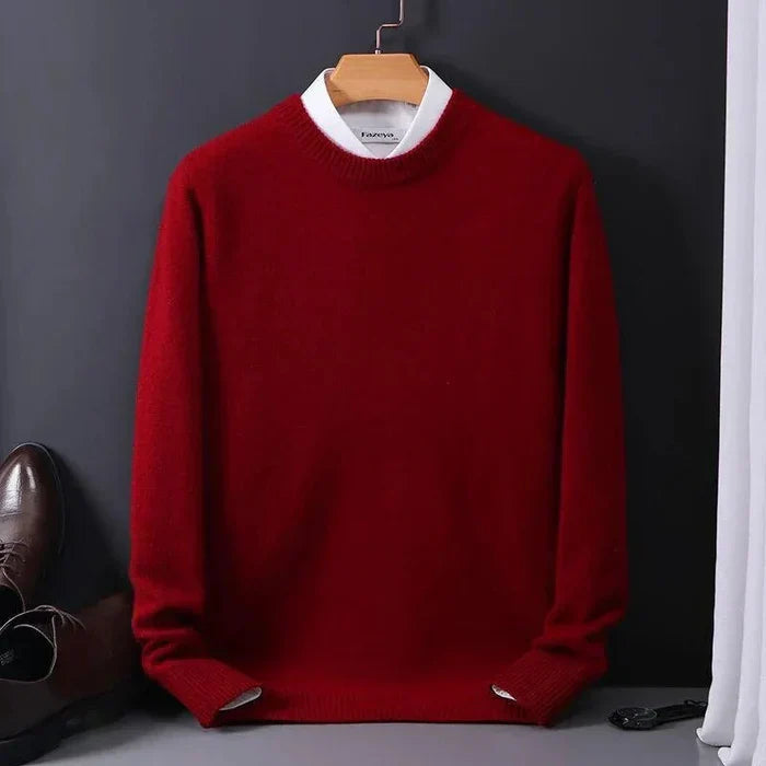 Cashmere Løs Sweater – Luksuriøs Komfort og Ubetinget Elegance Kvinders Sweatre Tech Butik Rød XS