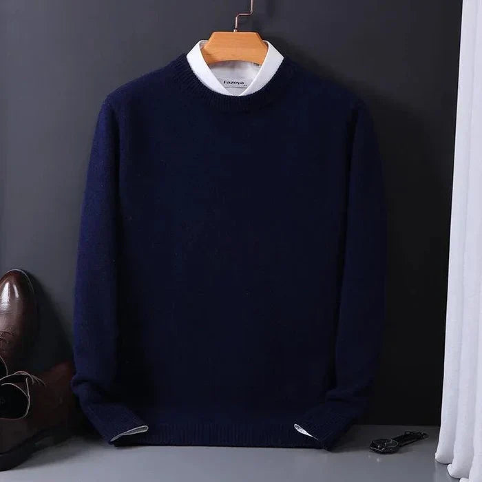Cashmere Løs Sweater – Luksuriøs Komfort og Ubetinget Elegance Kvinders Sweatre Tech Butik Marineblå XS