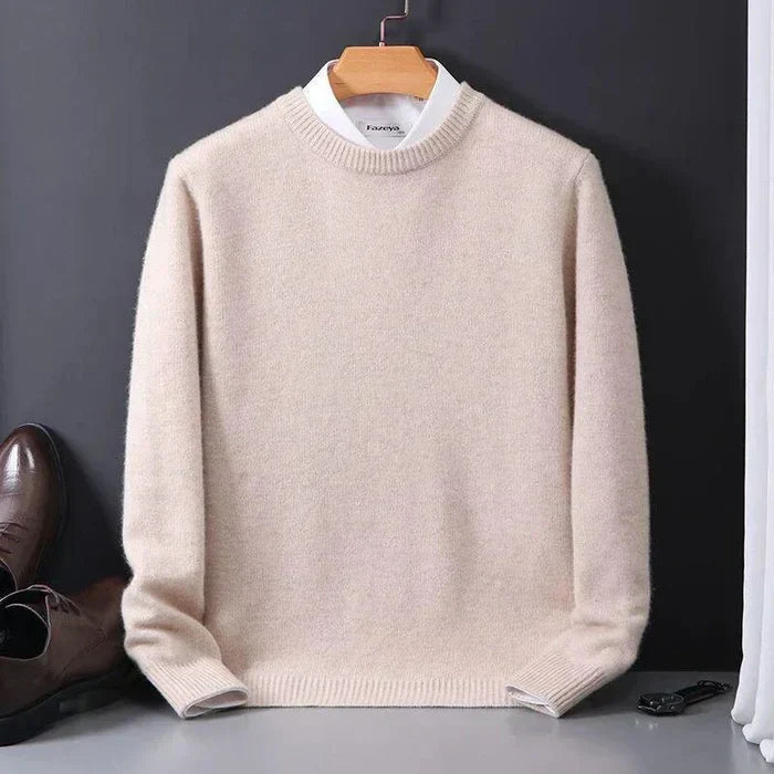 Cashmere Løs Sweater – Luksuriøs Komfort og Ubetinget Elegance Kvinders Sweatre Tech Butik Kaki XS