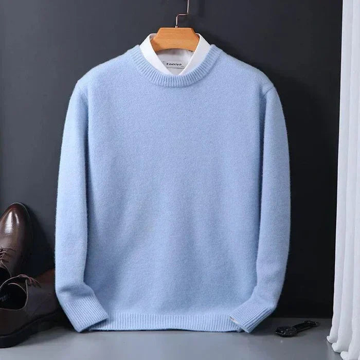 Cashmere Løs Sweater – Luksuriøs Komfort og Ubetinget Elegance Kvinders Sweatre Tech Butik Lyseblå XS