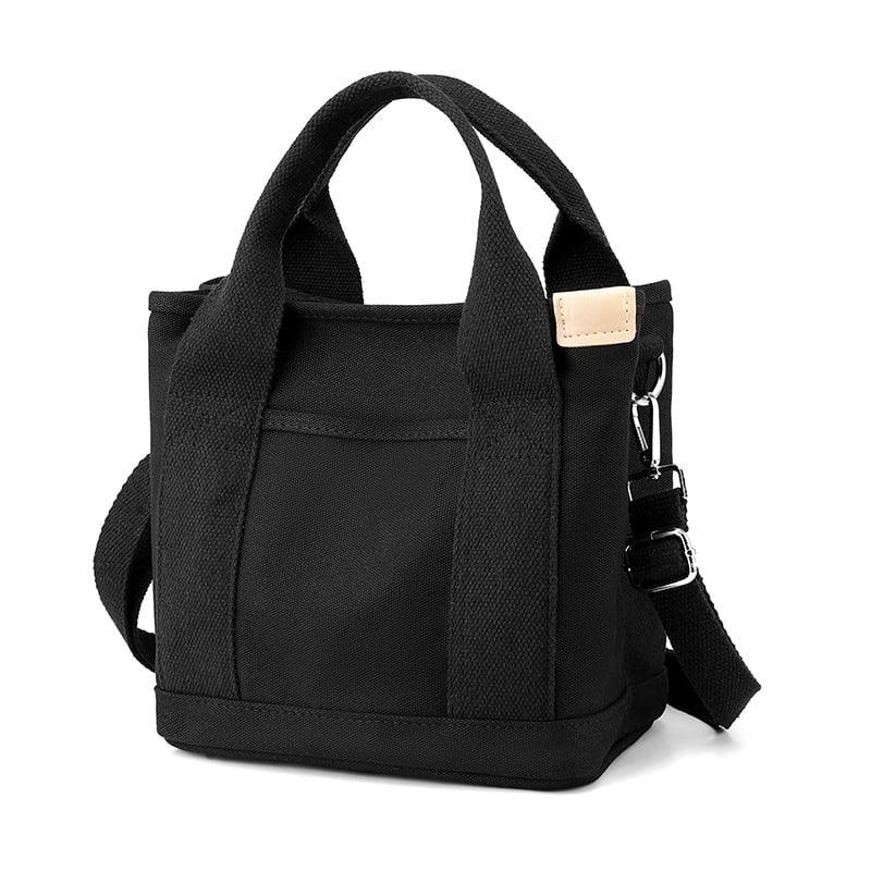 Trendy Dame Mini Crossbody Håndtaske Håndtasker Tech Butik Sort