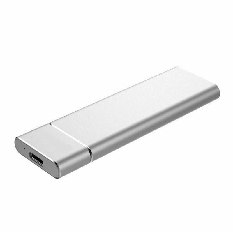 Lynhurtig 8TB ekstern harddisk til pålidelig lagring Lagringsenhed Tech Butik Sølv 8TB (Stor Hukommelse)