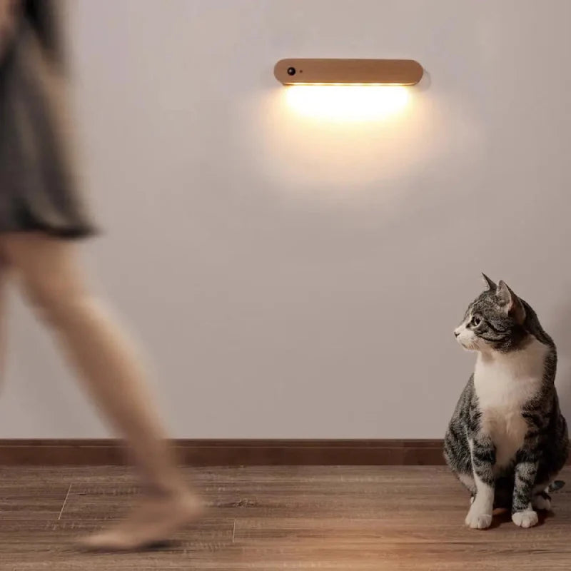 Magnetisk Trænøgleholder med Bevægelsessensorlys Praktiske lamper Tech Butik