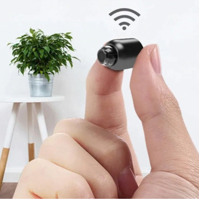 Mini Overvågningskamera Med App - Indendørs Kamera Overvågning 1080P Overvågningskameraer Tech Butik
