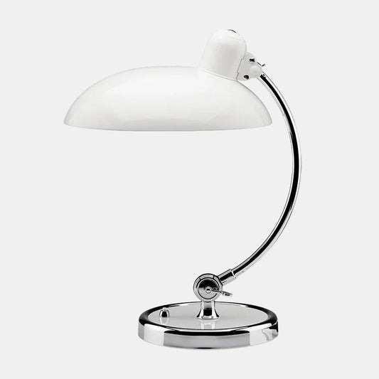 Minimalistisk Bordlampe i Metal – Elegant LED Belysning til Stue og Soveværelse Bordlamper Tech Butik Hvid
