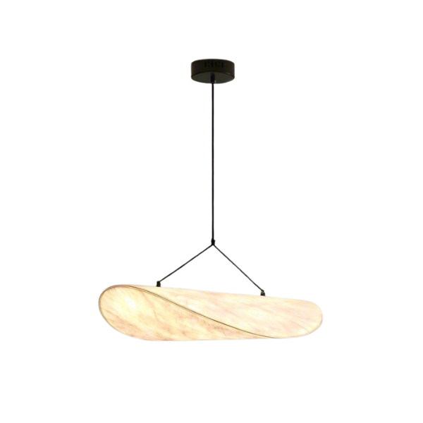Minimalistisk Pendel Til Stemningsfuld Belysning I Soveværelset Pendellampe Tech Butik Ø80cm / 31.5 tommer