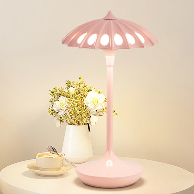 Moderne Akryl Bordlampe med Paraplyformet Skærm Bordlamper Tech Butik