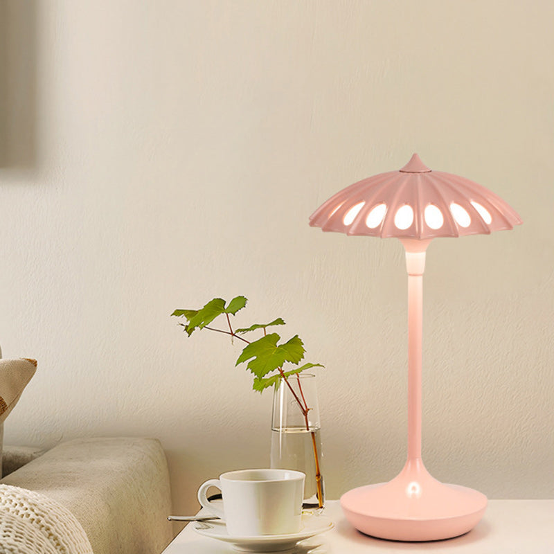 Moderne Akryl Bordlampe med Paraplyformet Skærm Bordlamper Tech Butik