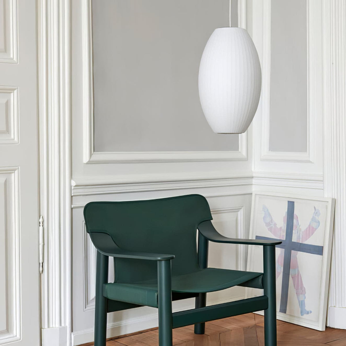 Moderne Bobleformet Loftlampe med Geometrisk Design Hængelampe Tech Butik