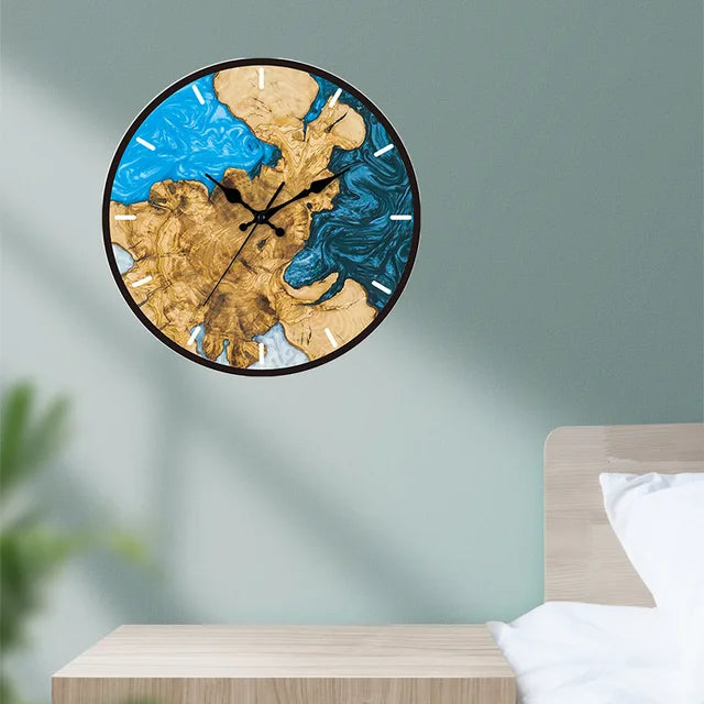 Transparent Vægur – Moderne & Minimalistisk Design Vægure Tech Butik Stil 3
