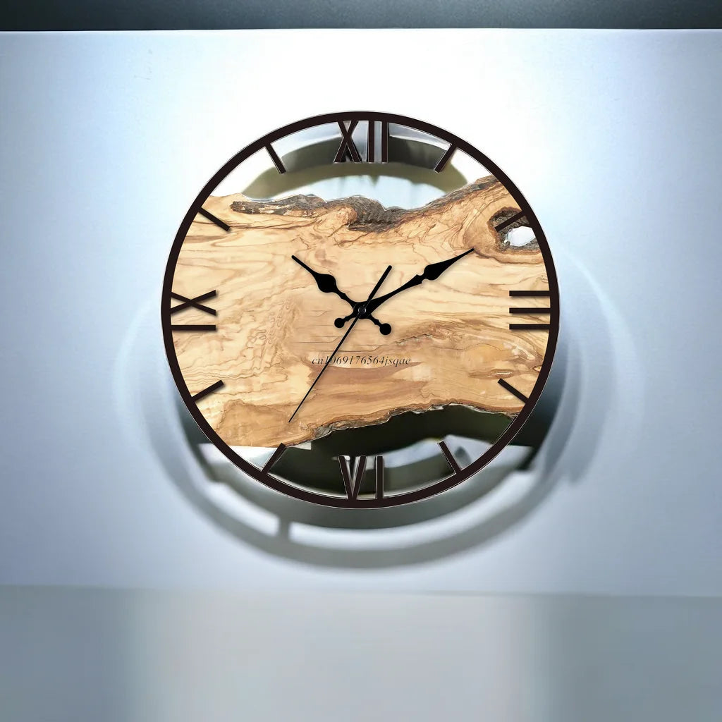 Transparent Vægur – Moderne & Minimalistisk Design Vægure Tech Butik