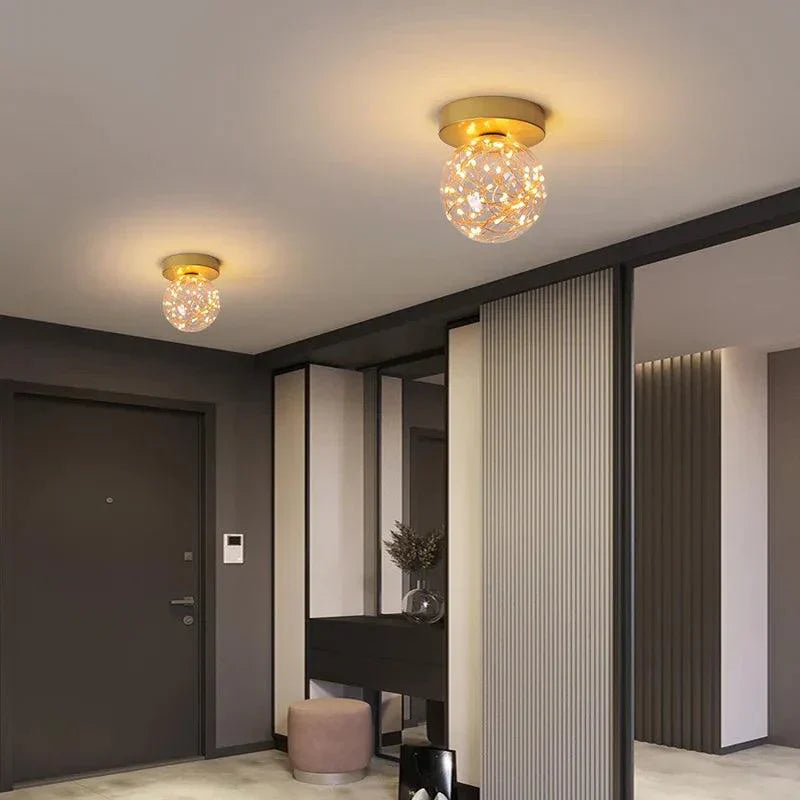 Moderne Glow Loftslampe Stemningsbelysning Tech Butik