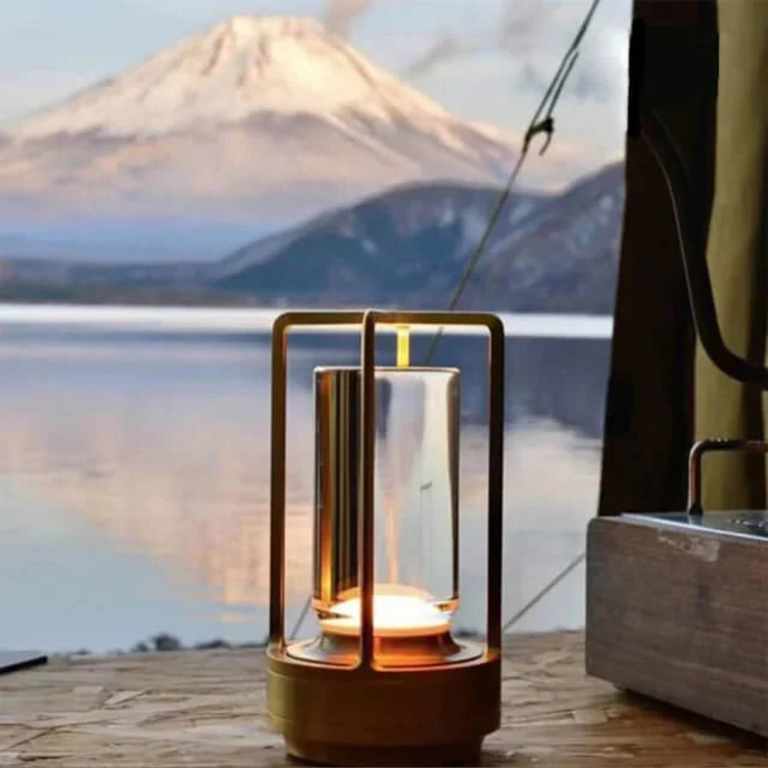 Moderne Krystalbordlampe med Refrakteret LED-Glød Bordlampe Tech Butik