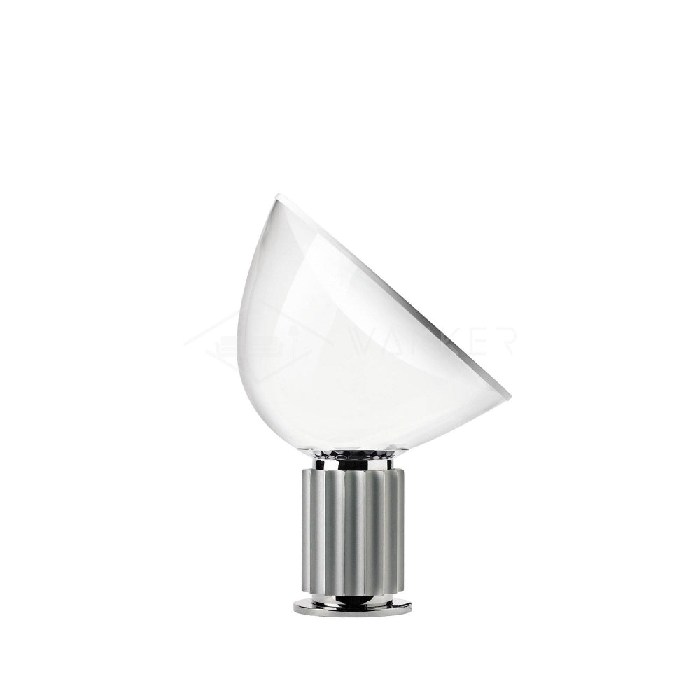 Moderne Kunstnerisk Bordlampe med Justerbar Glasdiffuser Bordlampe Tech Butik Sølv Dia 37.3cm x H 48.5cm
