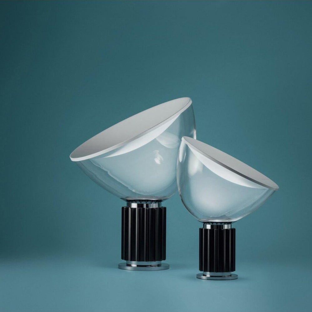 Moderne Kunstnerisk Bordlampe med Justerbar Glasdiffuser Bordlampe Tech Butik