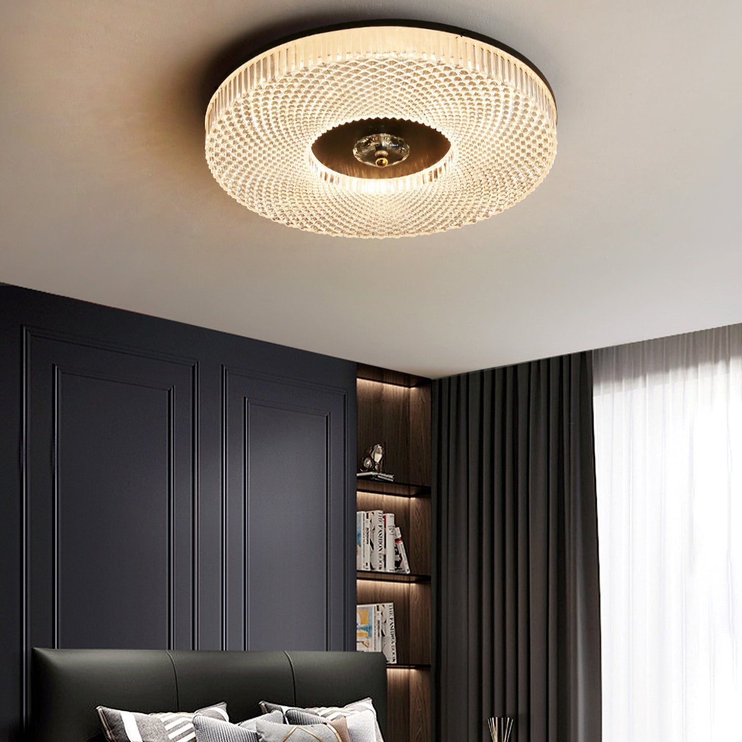 Moderne LED Loftlampe til Elegant Indretning Loftslampe Tech Butik