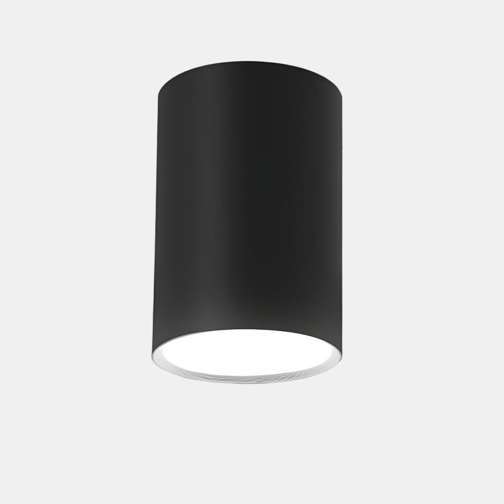 Moderne LED Loftlys i Aluminium – Energibesparende Belysning til Hjemmet Lysarmaturer Tech Butik Sort D7.5cm*H10cm(7W) Hvidt lys