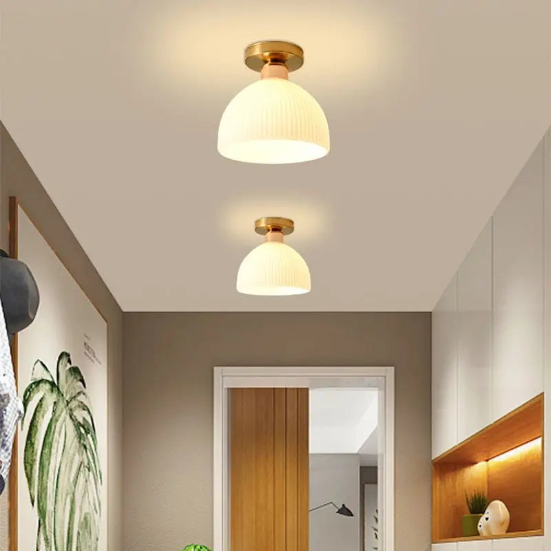 Moderne Loftlampe i Glas med Minimalistisk Design Lamp Tech Butik