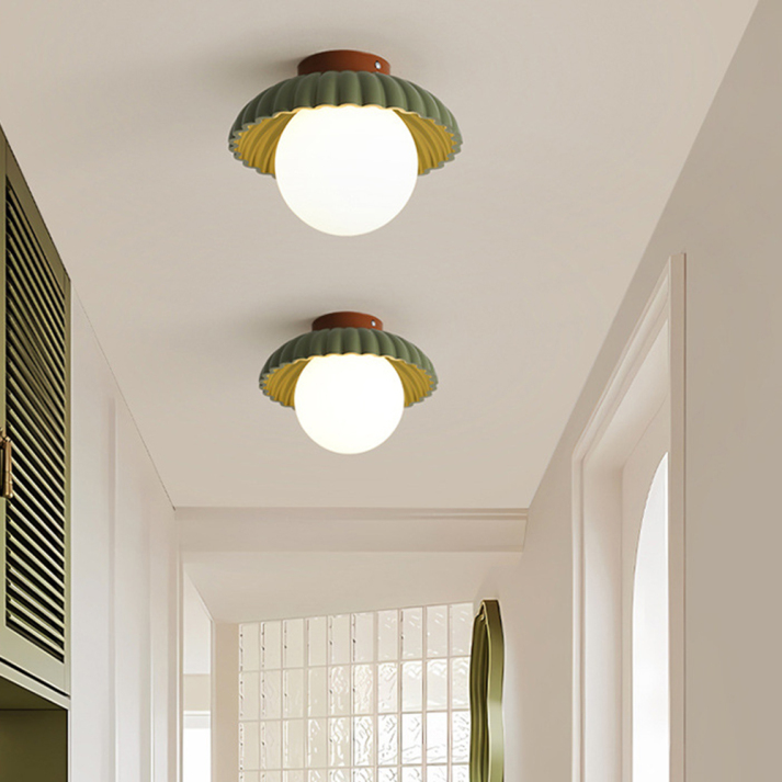 Moderne Loftlampe med Blomsterknop til Gang og Entré Loftlamper Tech Butik
