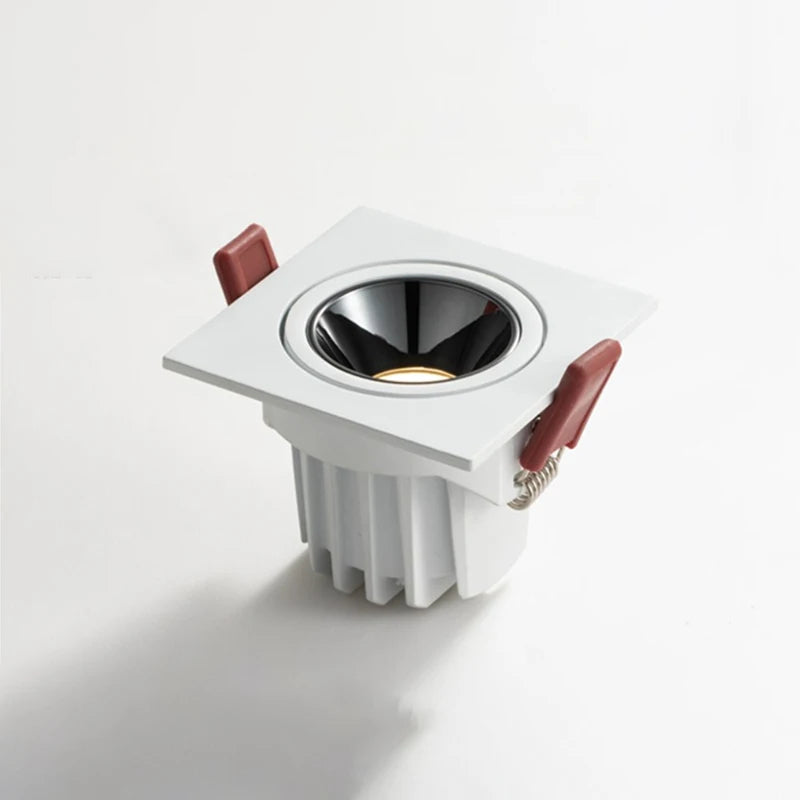 Moderne Loftmonteret LED Spotlys med Anti-blænd Design Lamp Tech Butik Hvid Enkelt lys Kølig hvid