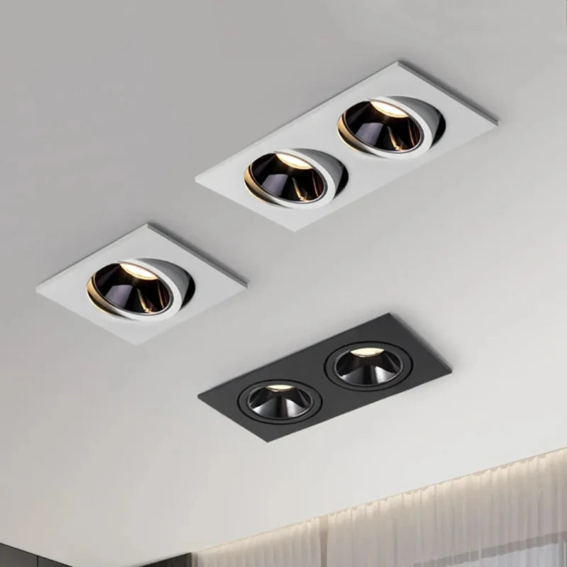 Moderne Loftmonteret LED Spotlys med Anti-blænd Design Lamp Tech Butik